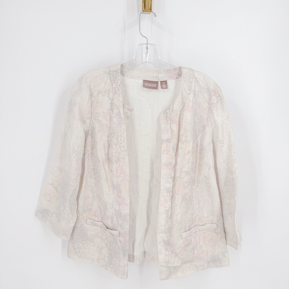 Chico's Cream Blazer